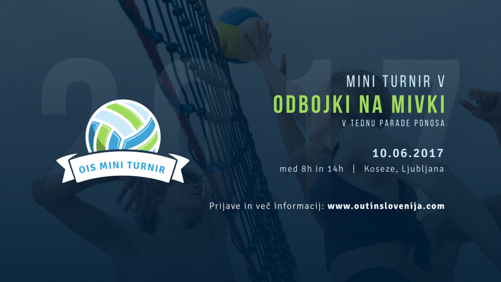 Vabilo na OIS mini turnir v odbojki na mivki 2017