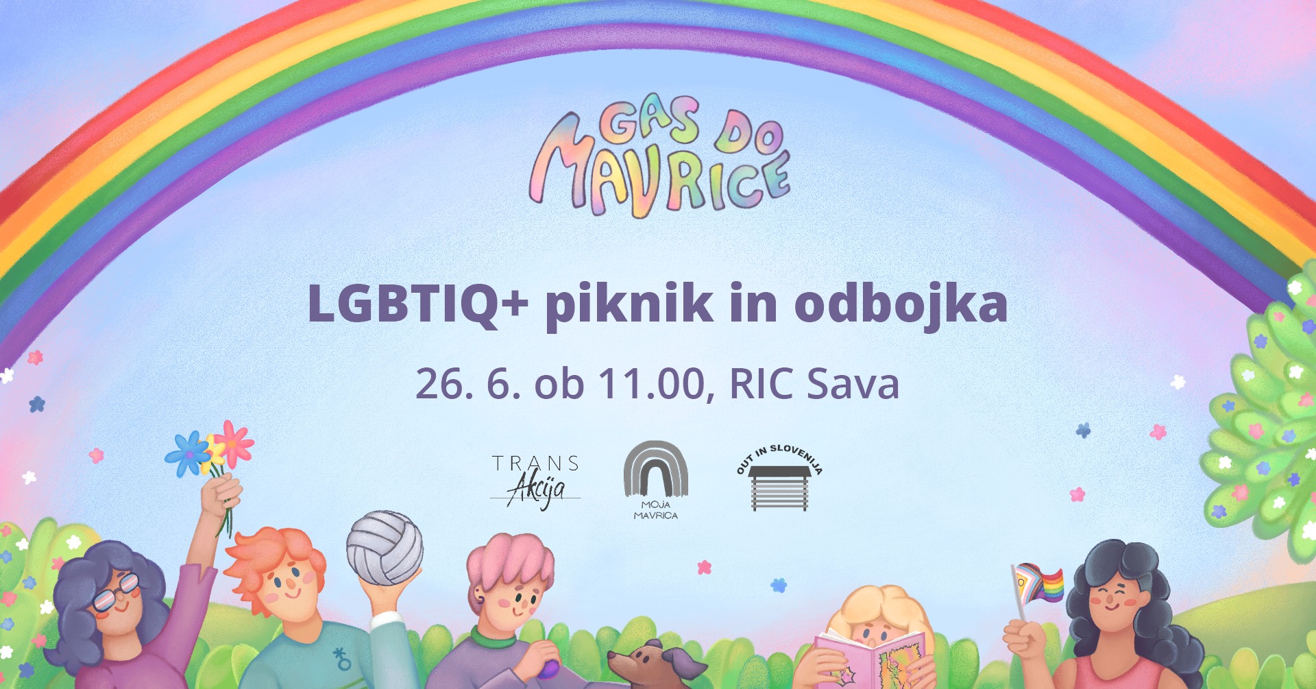 LGBTIQ+ piknik z odbojko 2022